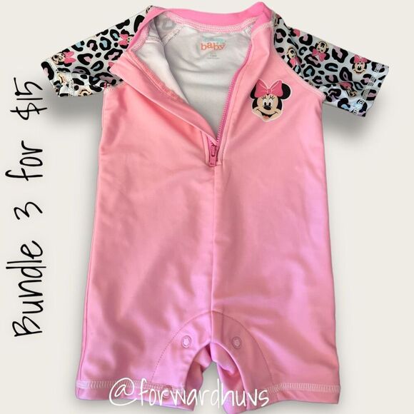 Disney Baby Girls Swimsuit - Adorable Sun Protection for Your Little One - Picture 3 of 6